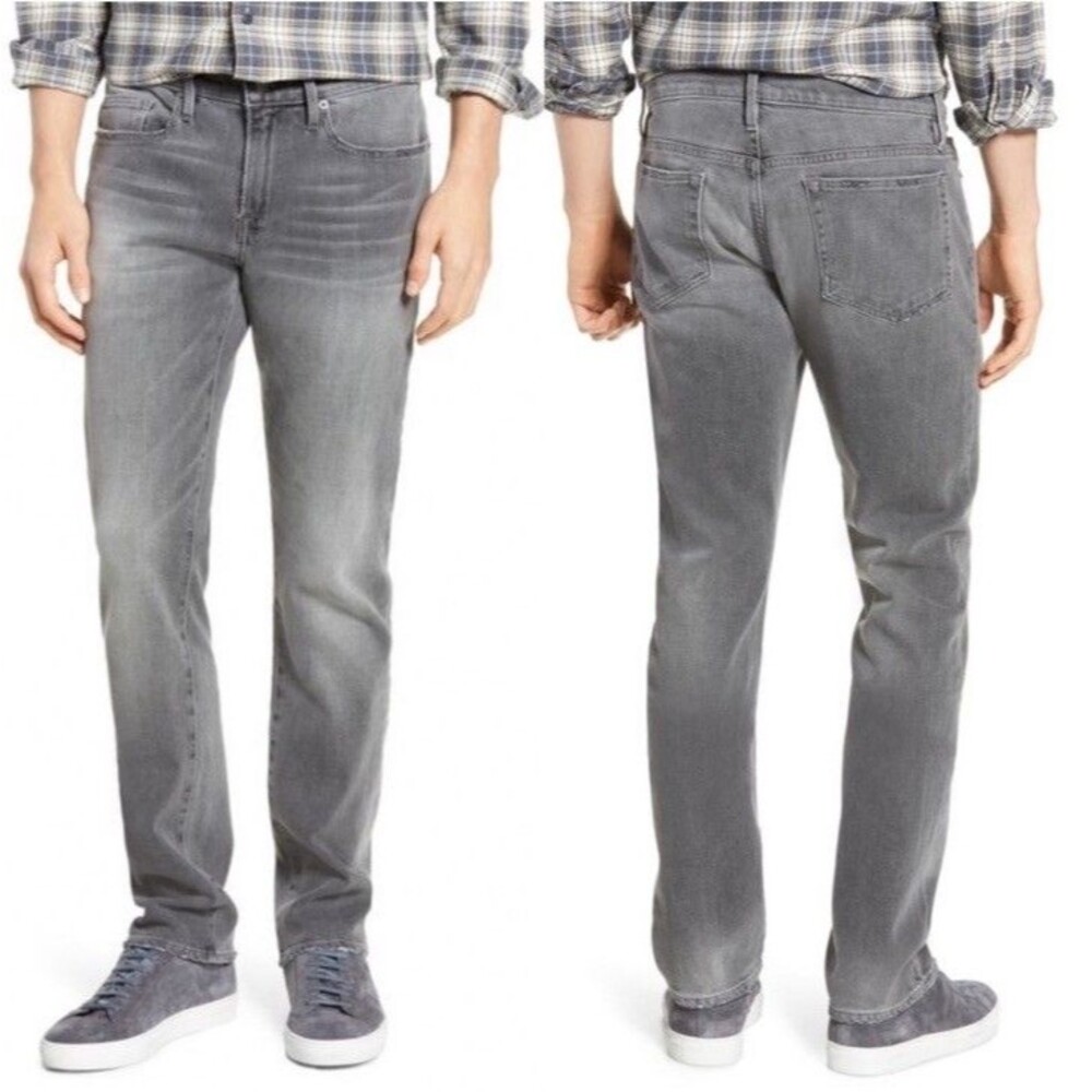 Frame Denim L'Homme Slim Jeans 32x31 Arthur Style LMH146 Faded Gray Garage